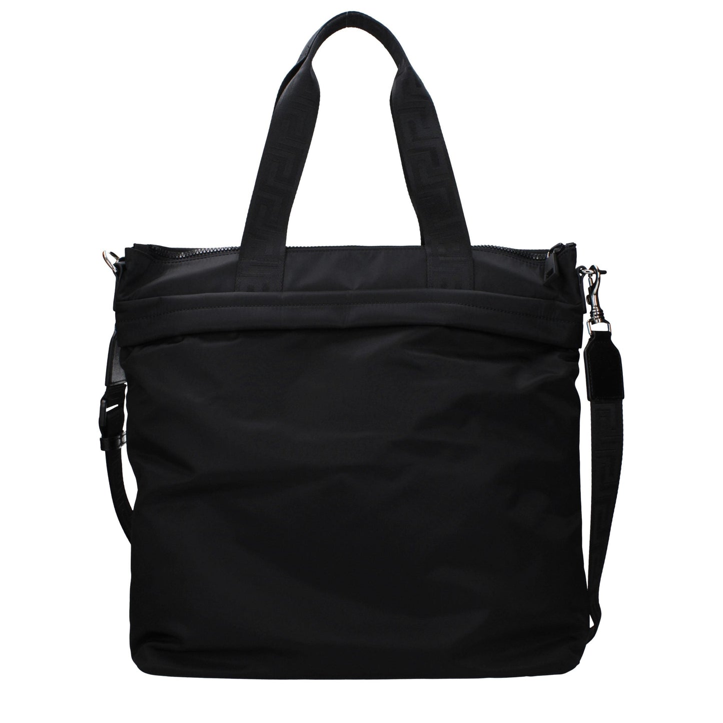Versace Black Nylon Shoulder Bag