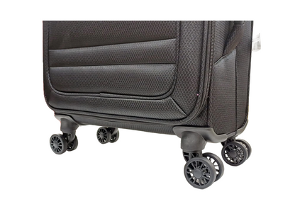 Juego de 3 Maletas Nylon | Set 20", 24", 28" con 4 Ruedas y TSA