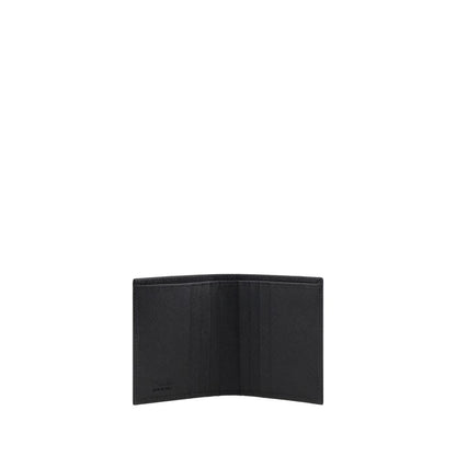 Prada Black Recycled Polyamide Wallet
