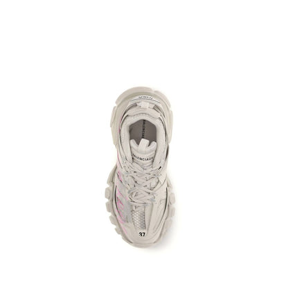 Balenciaga Beige Polyethylene Athletic Sneakers