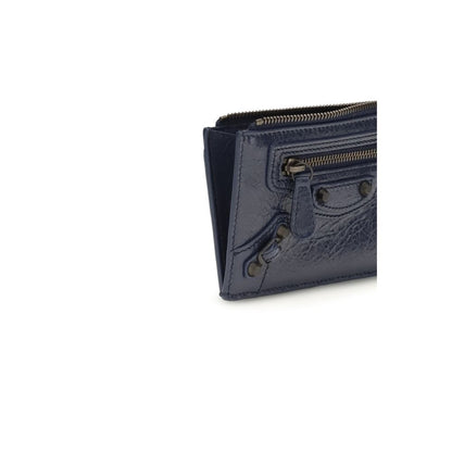 Balenciaga Blue Lamb Ovis Aries Aries Wallet