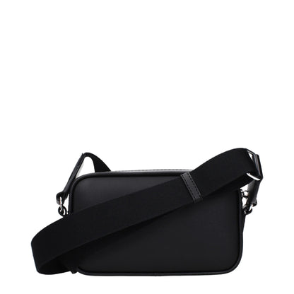 Michael Kors Black Leather Crossbody Bag