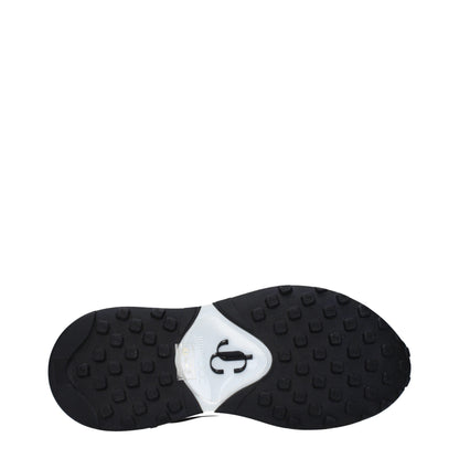 Jimmy Choo Black Fabric Athletic Sneakers