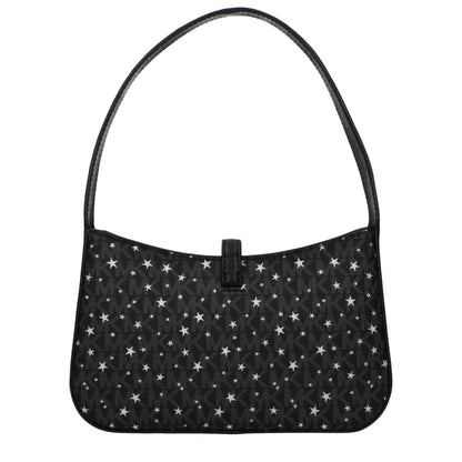 Michael Kors Black Fabric Handbag