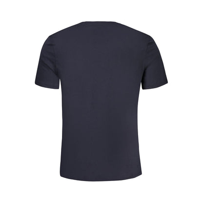 Guess Jeans Blu Organic Cotton Men T-Shirt