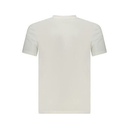 Guess Jeans White Cotton Men T-Shirt