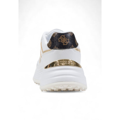 Guess White Polyethylene Chunky Sneakers