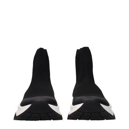 Jimmy Choo Black Fabric Ankle Boots