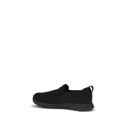 Prada Black Fabric Sneakers