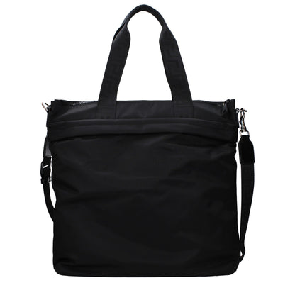 Versace Black Nylon Shoulder Bag