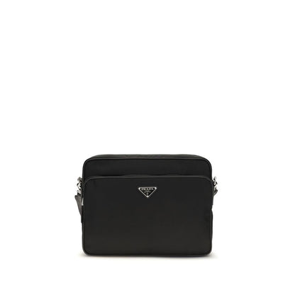 Prada Black Recycled Polyamide Shoulder Bag