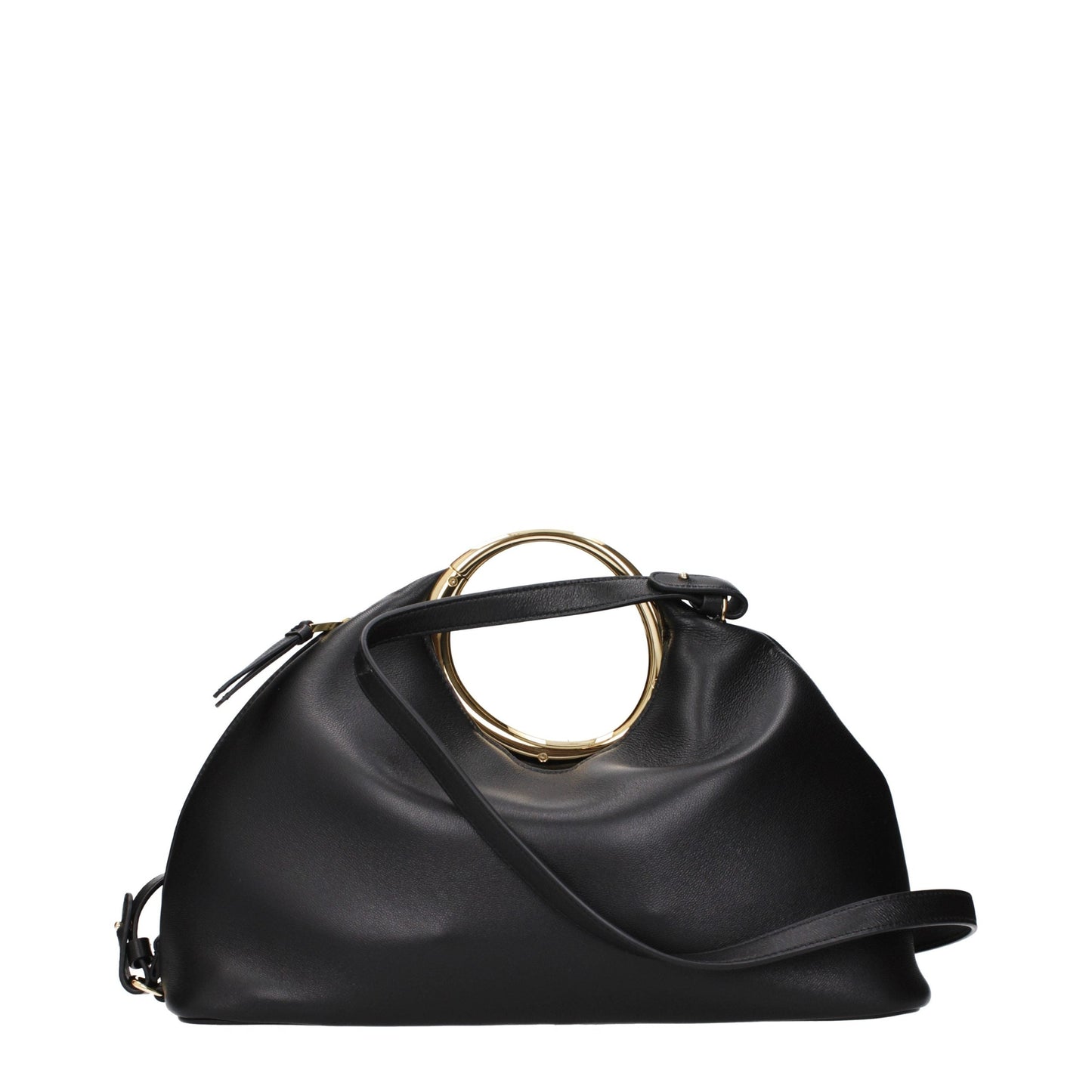 Jacquemus Black Leather Handbag