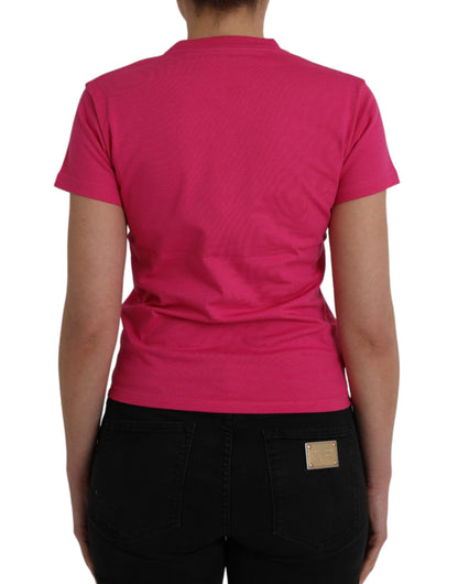 Balenciaga Crew Neck T-Shirt — Pink