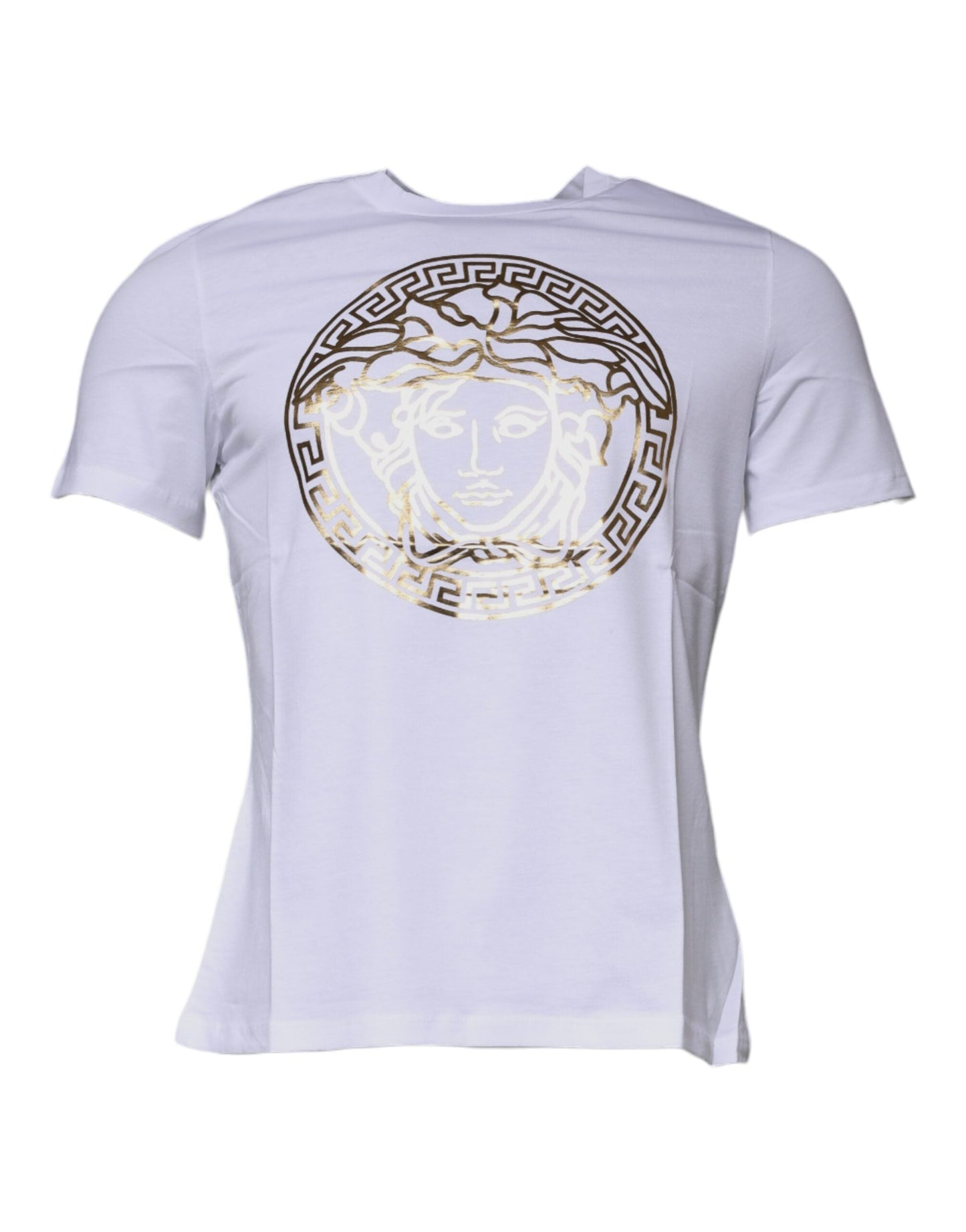 Versace Medusa Print T-Shirt — White