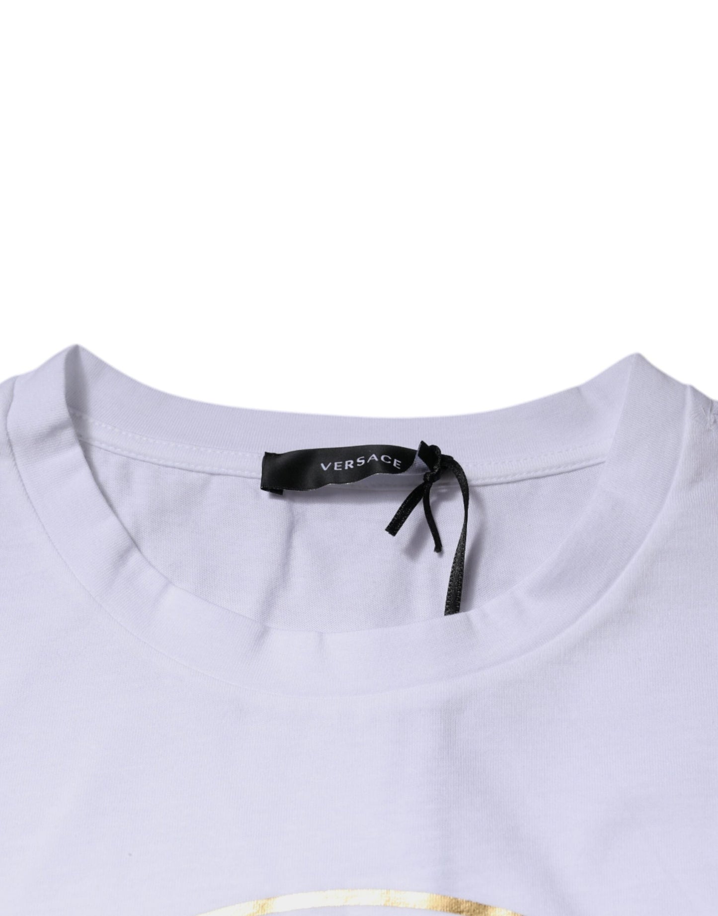 Versace Medusa Print T-Shirt — White