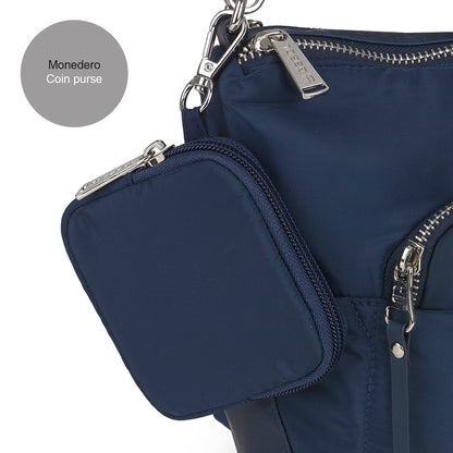 Bolso 2 comp. de material reciclado MIKA