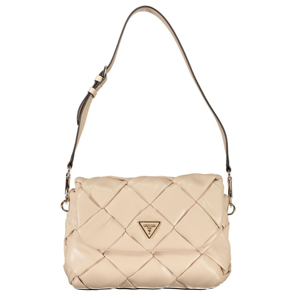 Guess Jeans Rosa Poliuretano Women Backpack