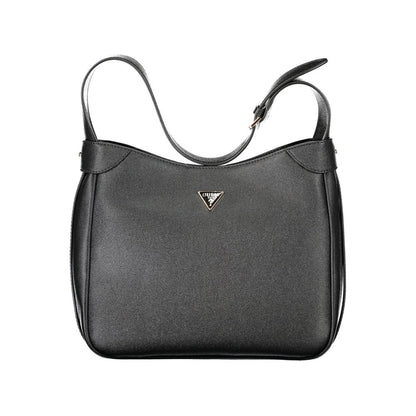 Guess Jeans Black Polyurethane Women Handbag