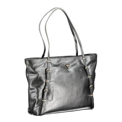 Guess Jeans Black Polyurethane Women Handbag
