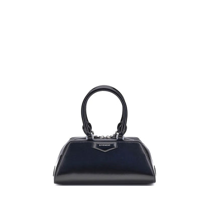 Givenchy Antigona East-West Mini — Black Calf Leather