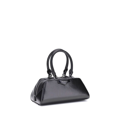 Givenchy Antigona East-West Mini — Black Calf Leather