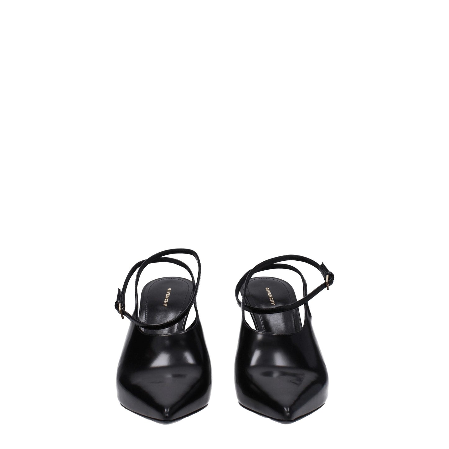 Givenchy Black Leather High Heel Pumps