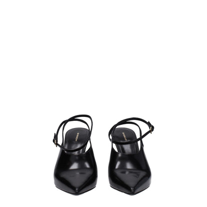 Givenchy Black Leather High Heel Pumps
