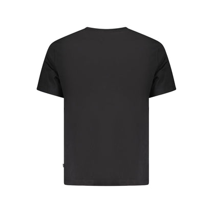 Guess Jeans Black Cotton Men T-Shirt