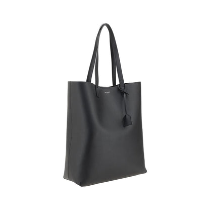 Saint Laurent Tote Bag — Black Lambskin