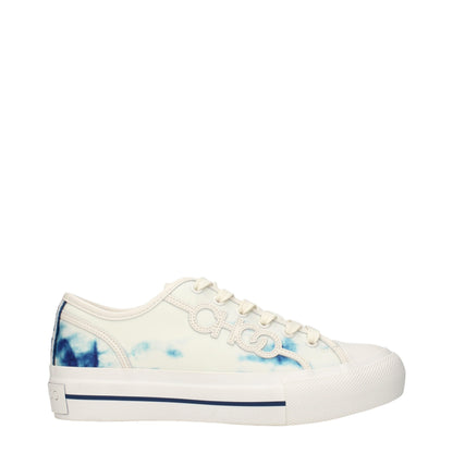 Jimmy Choo Beige Fabric Low Top Sneakers