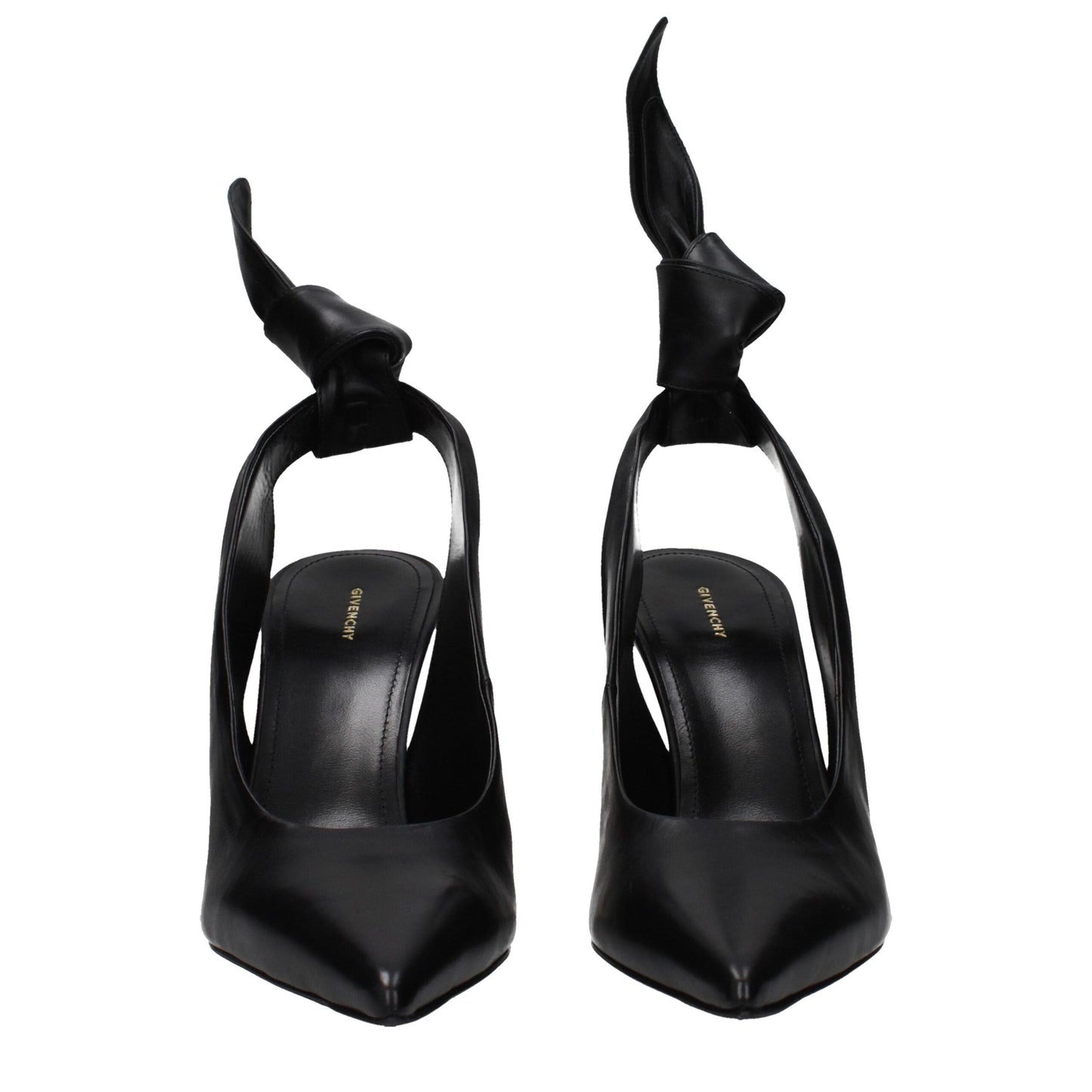 Givenchy Black Leather High Heel Pumps