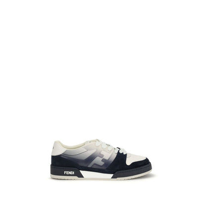 Fendi Multicolor Calf Leather Bos Taurus Low Top Sneakers