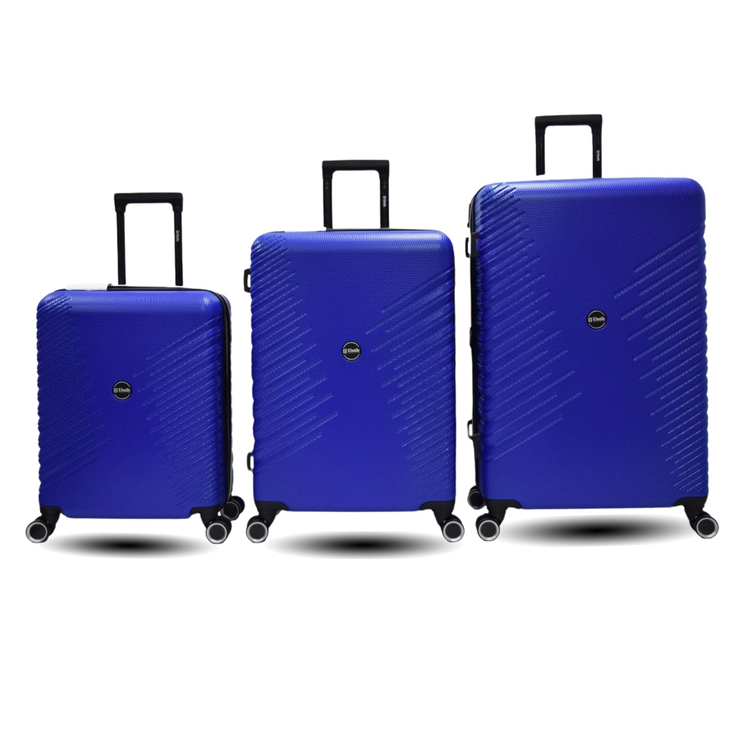Set de Equipaje 3 Piezas: Maleta Cabina, Mediana y Grande | Rígidas y Ligeras