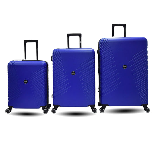Set de Equipaje 3 Piezas: Maleta Cabina, Mediana y Grande | Rígidas y Ligeras