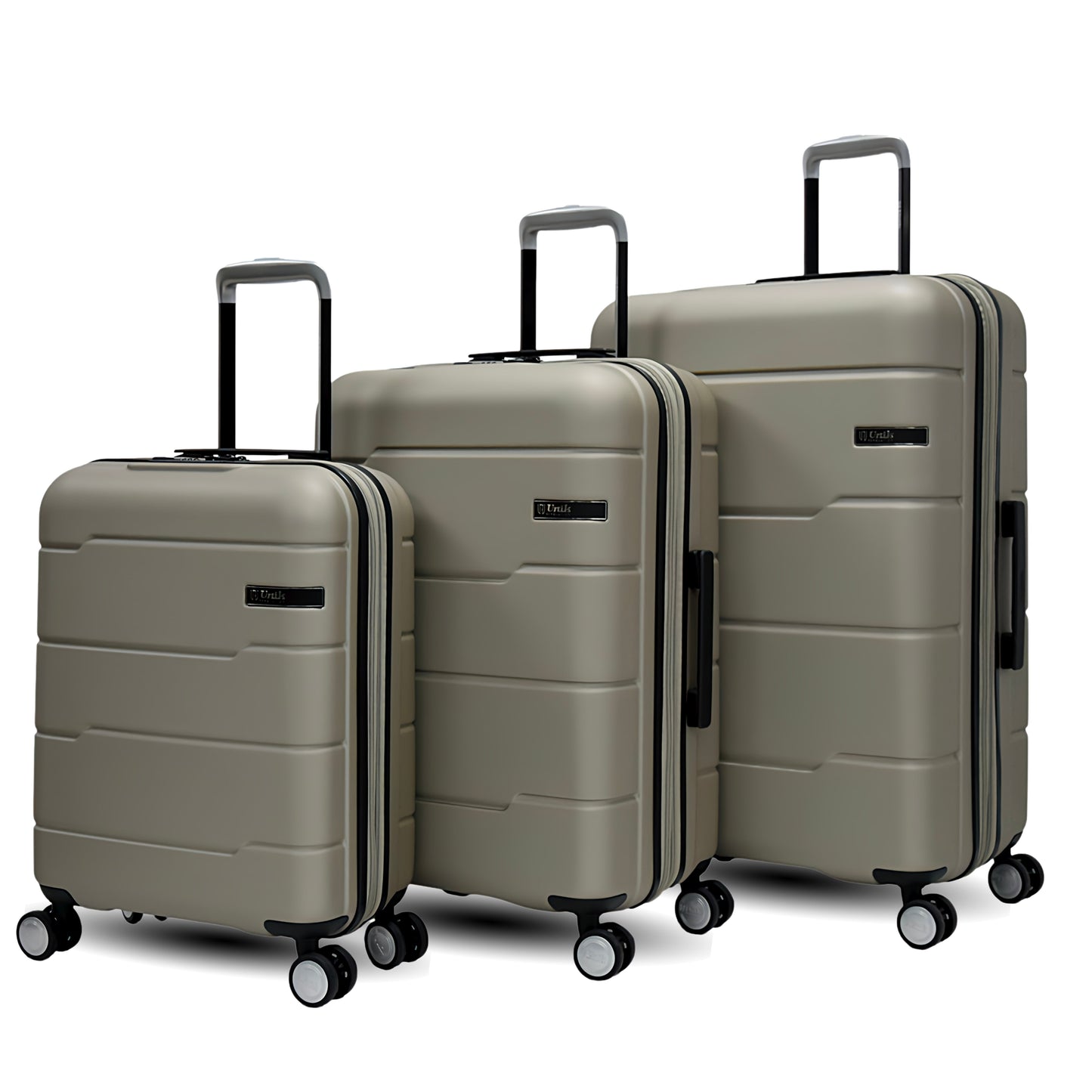 Set rígido de maletas con TSA Lock | Set Rígido, Expandible y con 4 Ruedas Dobles | Vigo