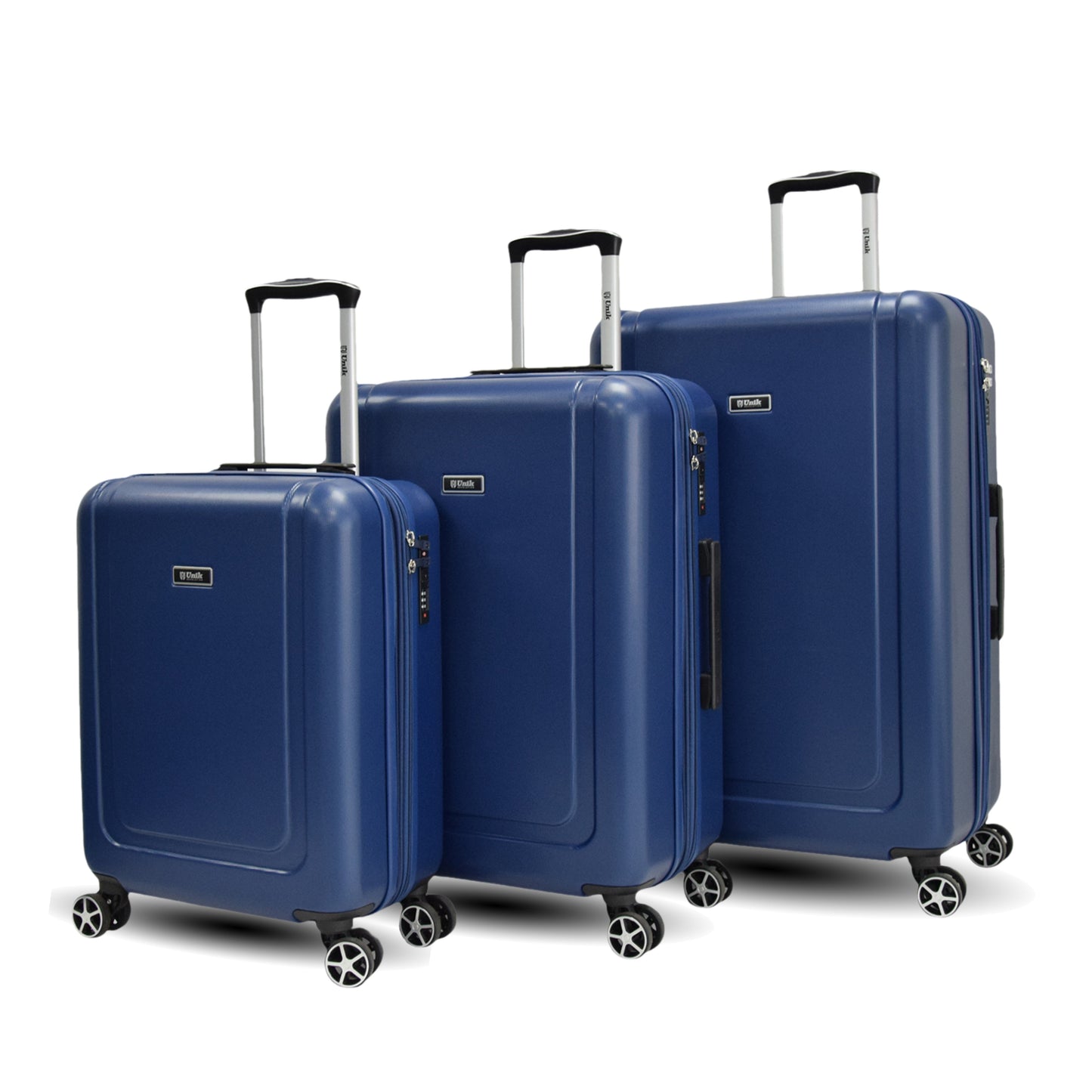 Juego de Maletas Rígidas ABS | Set 20", 24", 28" con 4 Ruedas y Expandable