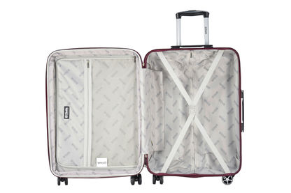 Maleta De Grande Kappa Grace 77cm | Equipaje Facturado Extensible | Maleta Rígida con 4 Ruedas