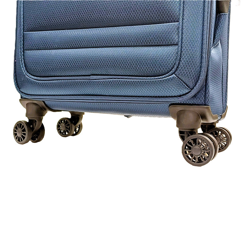 Juego de 3 Maletas Nylon | Set 20", 24", 28" con 4 Ruedas y TSA