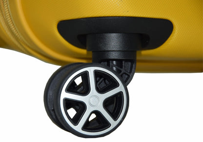 Maleta Mediana Rígida 68cm Expandible | ABS Premium con 4 Ruedas 360° y Cerradura de Combinación