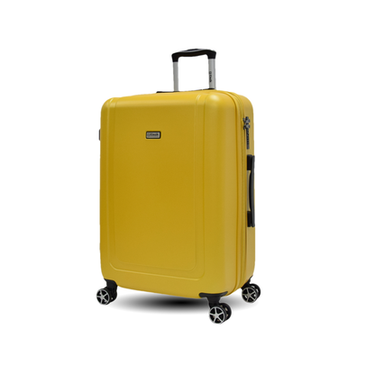 Maleta Mediana Rígida 68cm Expandible | ABS Premium con 4 Ruedas 360° y Cerradura de Combinación