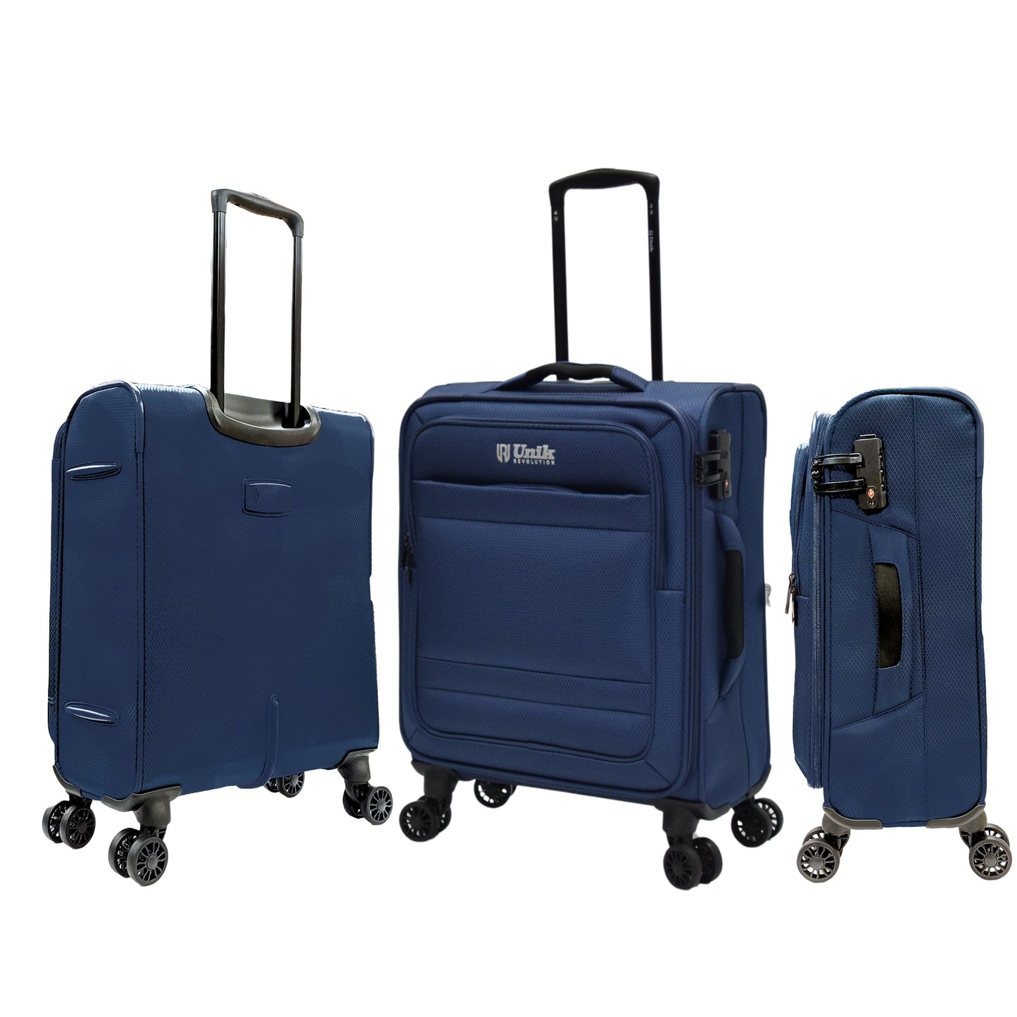 Maleta de Cabina Blanda Omega 55x40x20 | Equipaje de Mano Ligero Nylon TSA