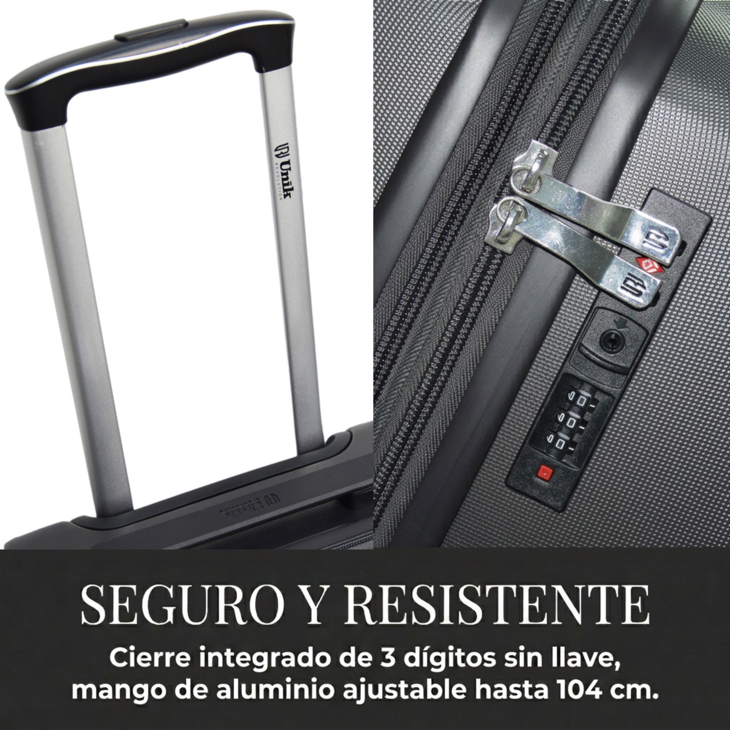 Maleta de Cabina 55x40x20 | Expandible - Rigida y con Ruedas